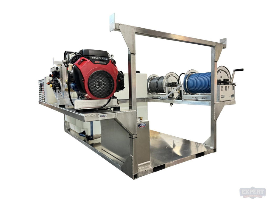 The Workhorse Pressure Washing & Soft Wash Truck Skid