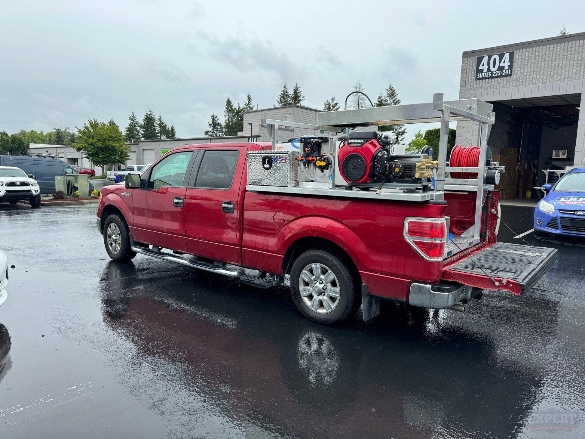 Pressure Washing and Soft Wash Truck Skid- The Workhorse - Pressure Washing Skids