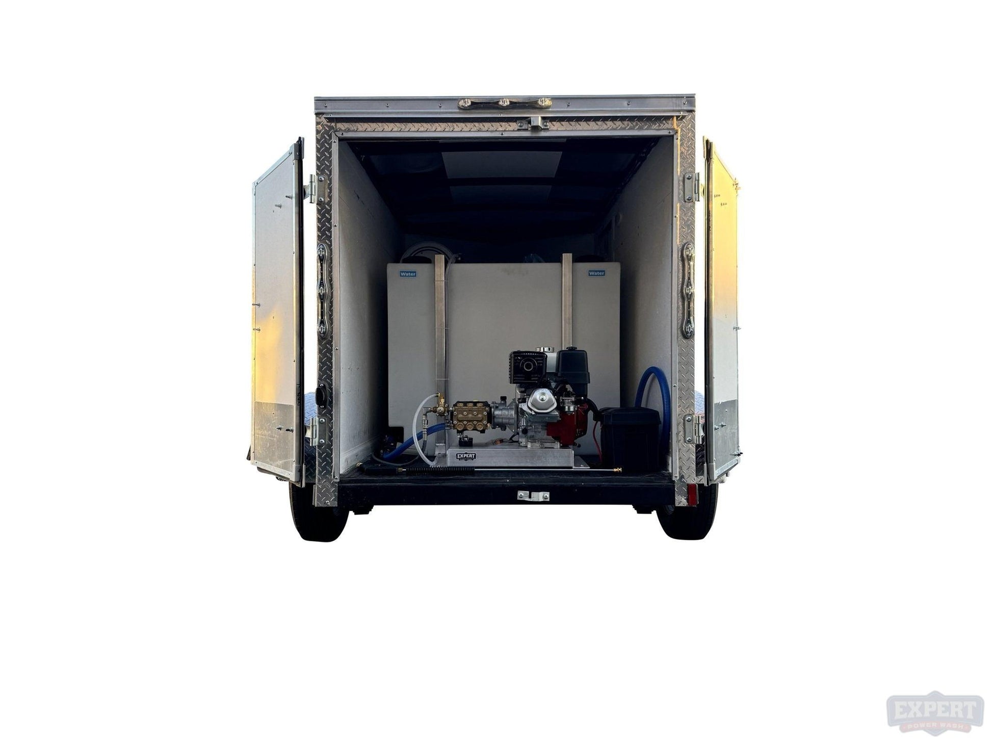 Pressure Washing Mini Enclosed 5x8 Trailer Build - Kyle’s Build - Pressure Washing Skids
