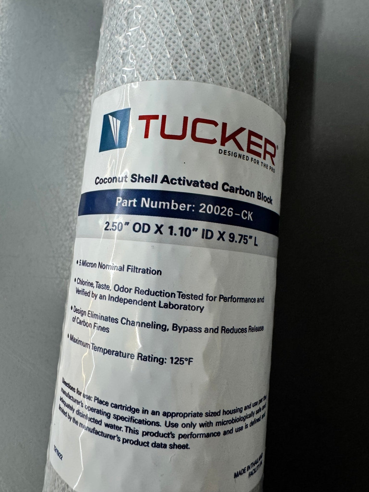 Window Cleaning 2.5 x 10 Inch Carbon Pre-Filter - Expert Power Wash