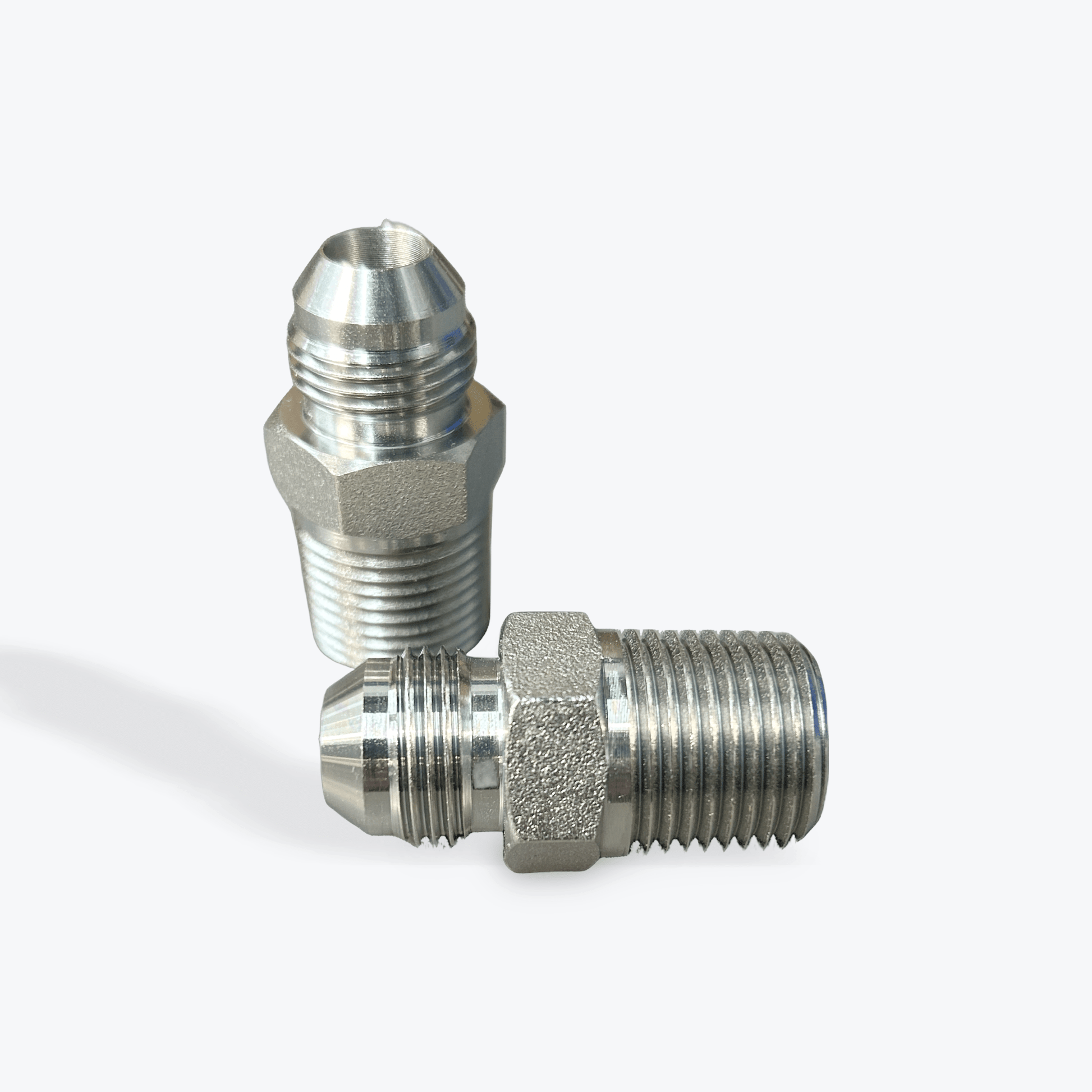Stainless JIC Male x NPTF Male - Pressure Washing Skids