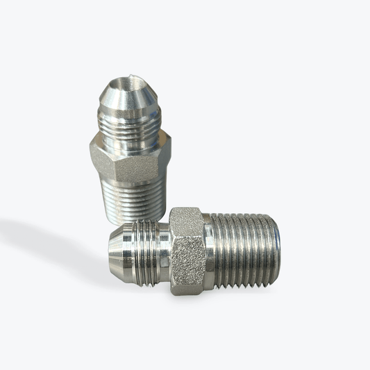 Stainless JIC Male x NPTF Male - Pressure Washing Skids