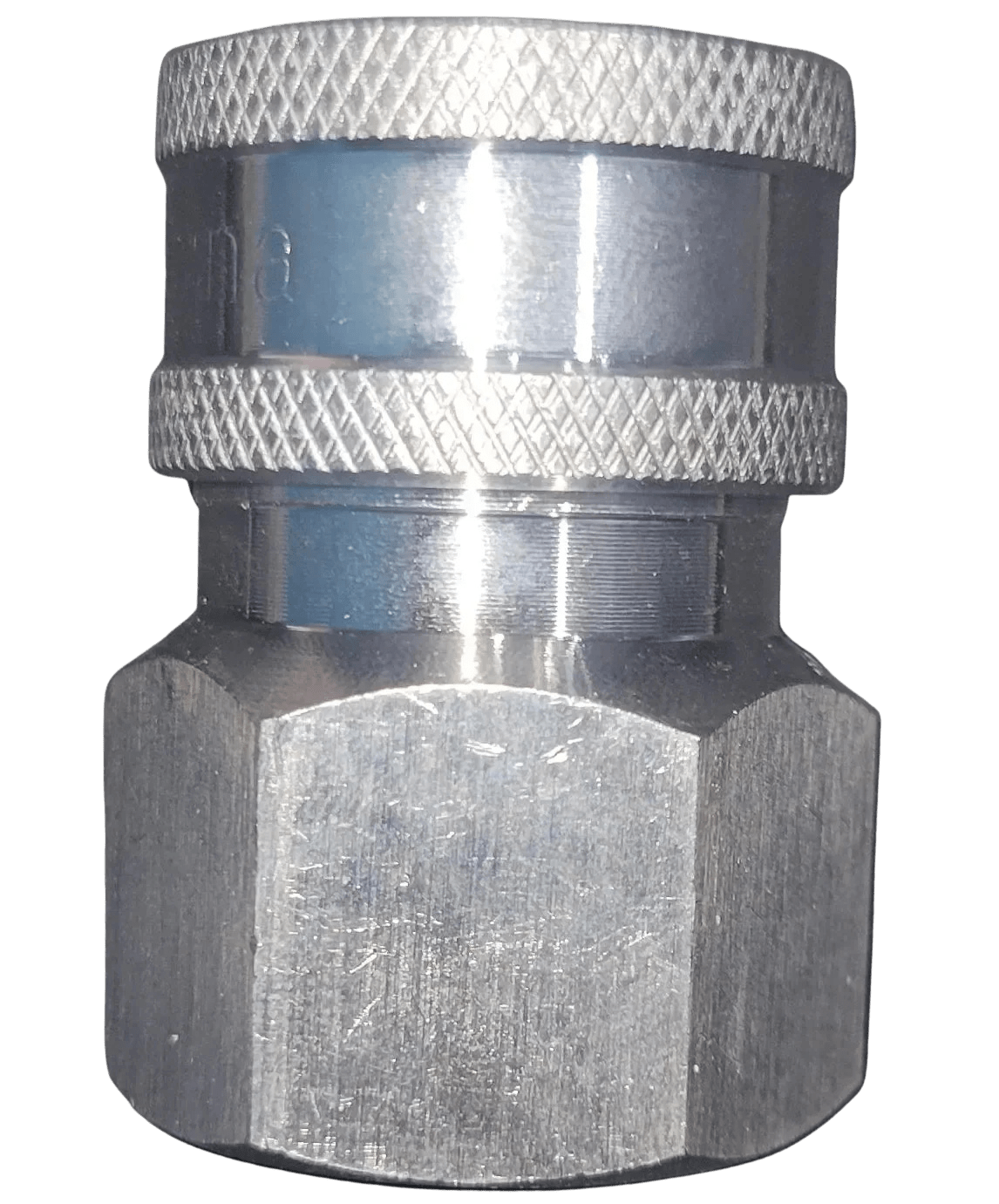 Stainless Steel Socket Coupler 3/8 QC x 1/2" FNPT - Expert Power Wash