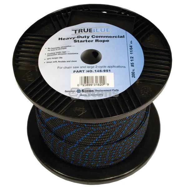 Starter Rope GX390 TrueBlue 200' Starter Rope 5 1/2 Solid Braid - Expert Power Wash