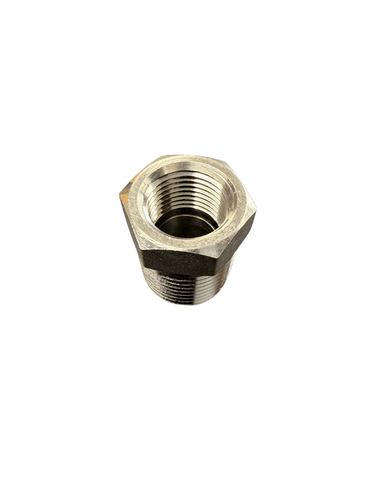 Steel Reducer Bushing, NPTF Male X NPTF Female - Expert Power Wash