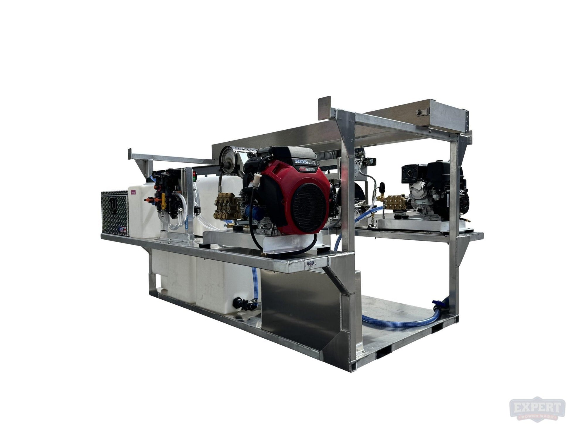 The Double Trouble Skid - Pressure Washing Skids