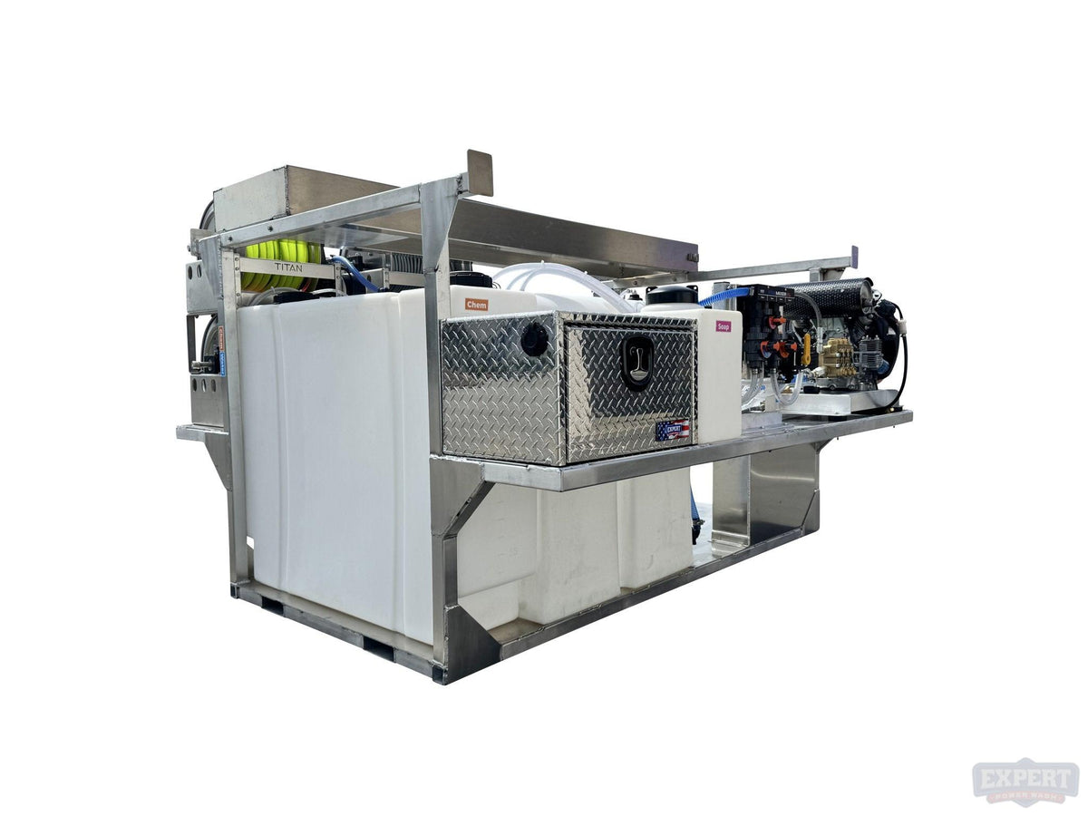 The Double Trouble Pressure Washing Skid - Expert Power Wash