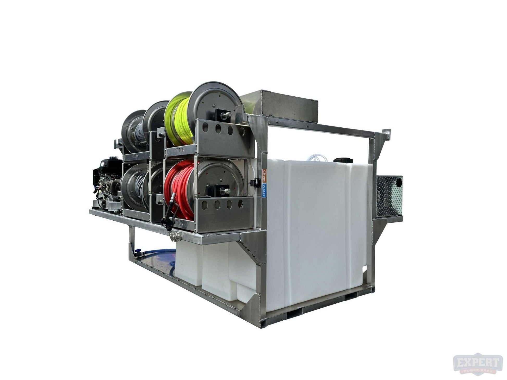 The Double Trouble Skid - Pressure Washing Skids