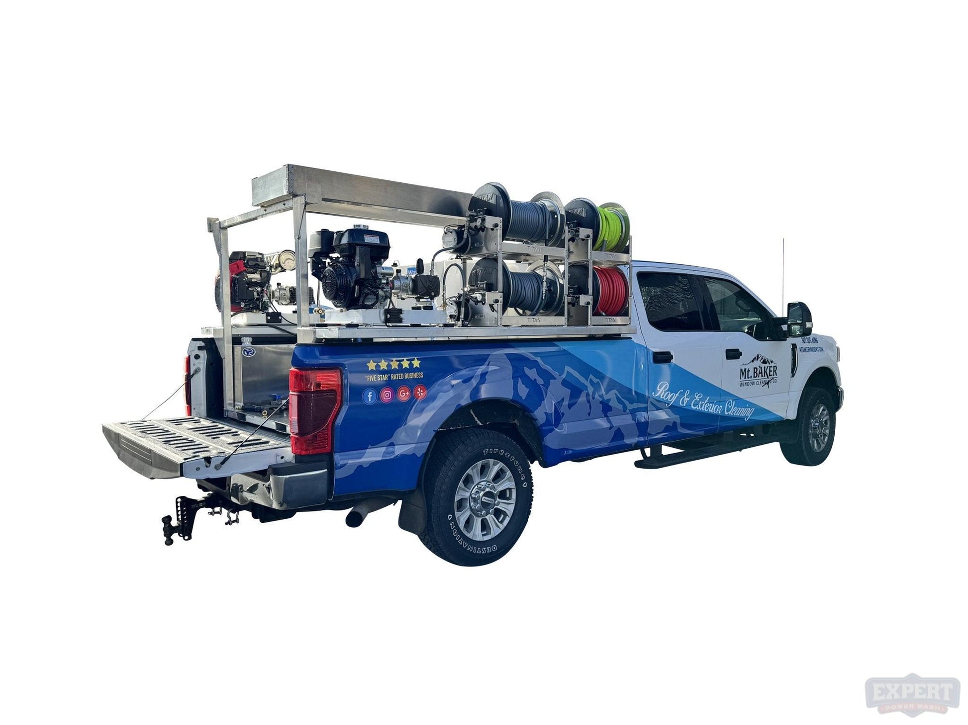 The Double Trouble Skid - Pressure Washing Skids