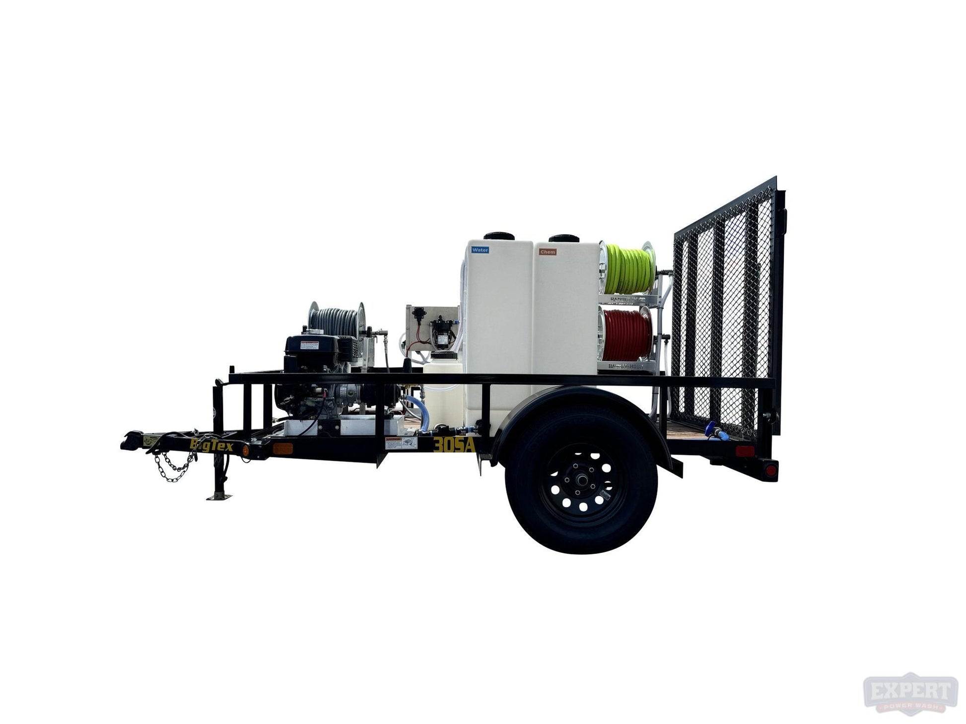 The Portlandian Mini Pressure Washing Trailer - Pressure Washing Skids