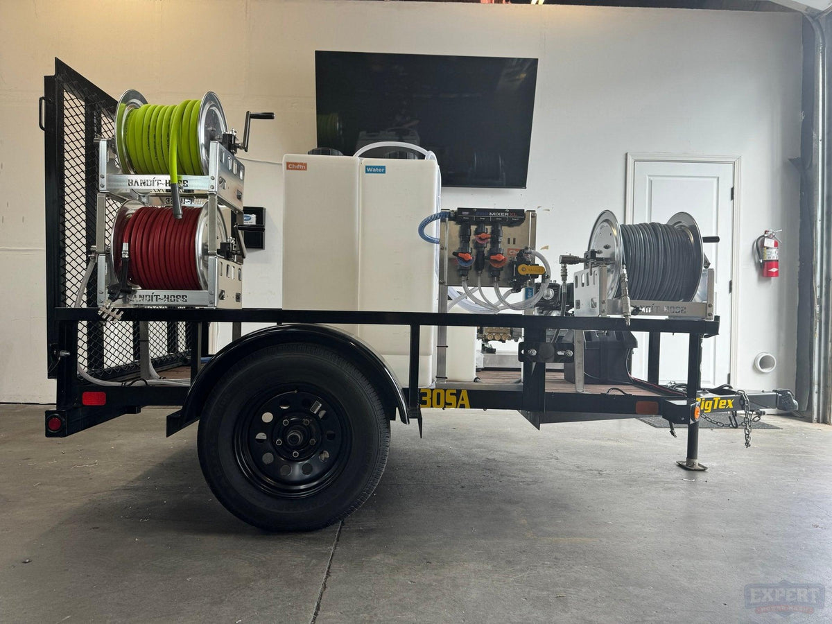 The Portlandian Mini Pressure Washing Trailer - Expert Power Wash
