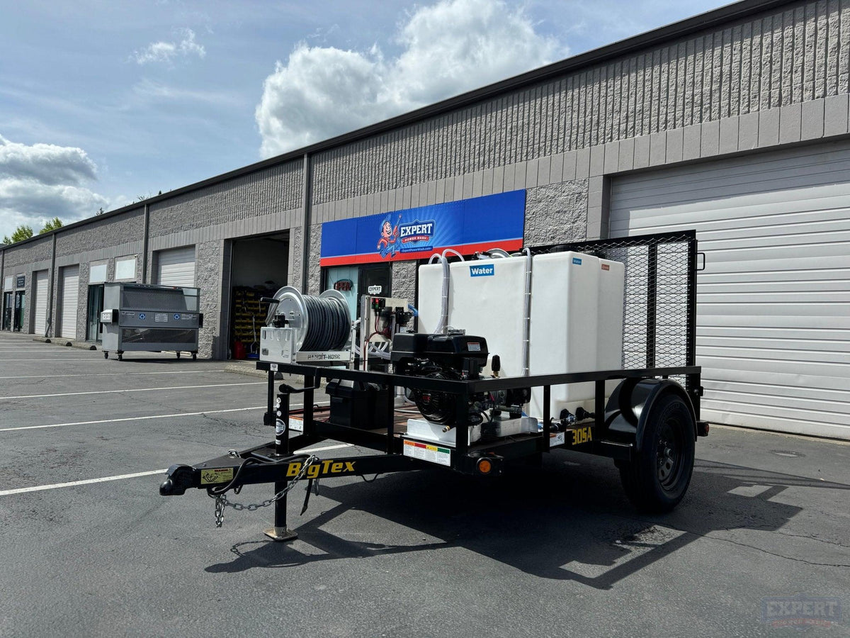 The Portlandian Mini Pressure Washing Trailer - Expert Power Wash