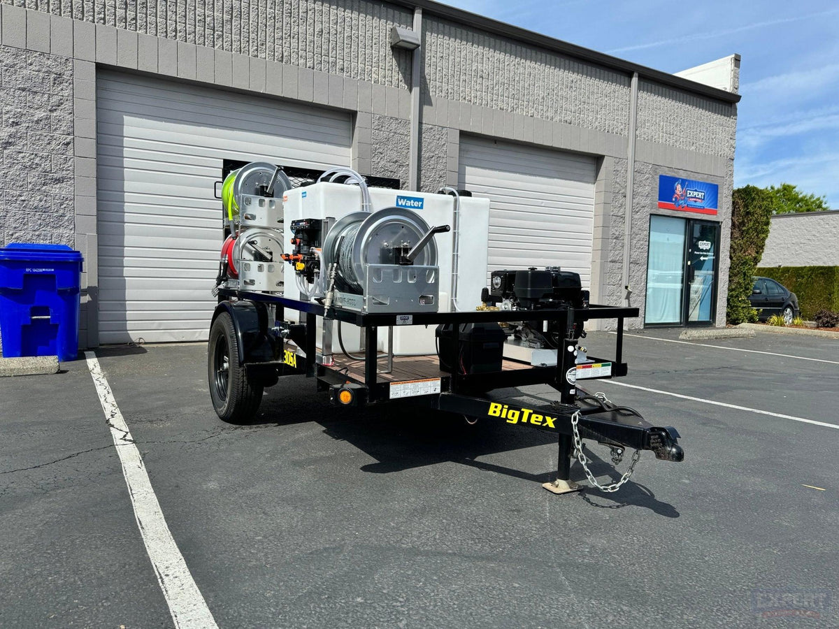 The Portlandian Mini Pressure Washing Trailer - Expert Power Wash
