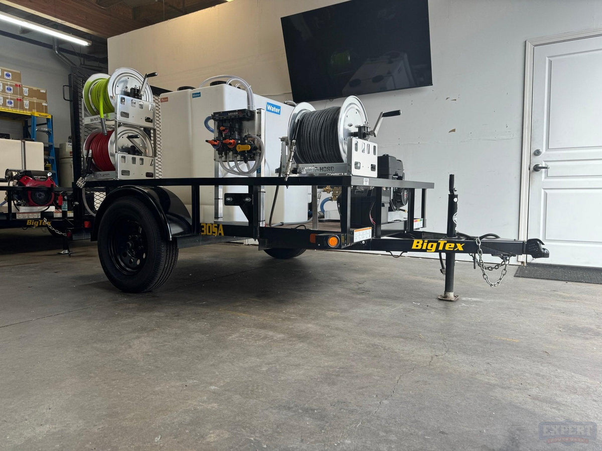 The Portlandian Mini Pressure Washing Trailer - Expert Power Wash