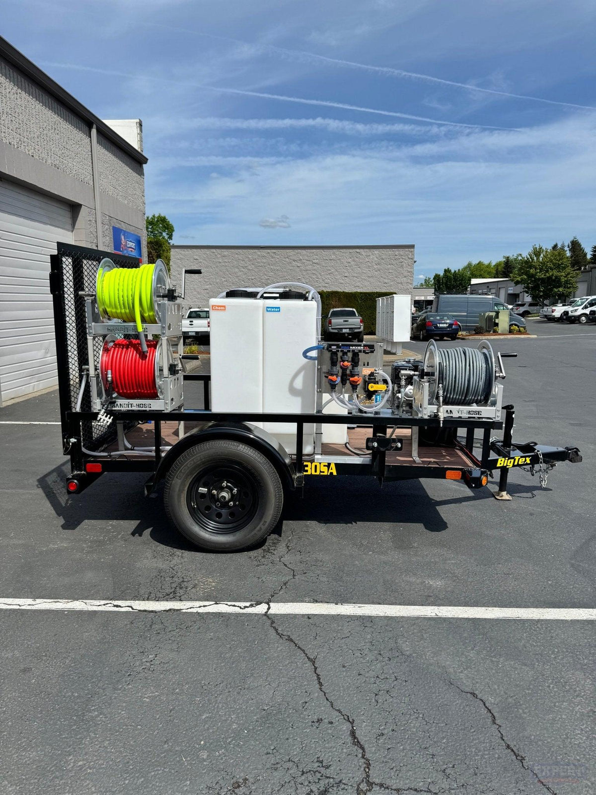 The Portlandian Mini Pressure Washing Trailer - Expert Power Wash