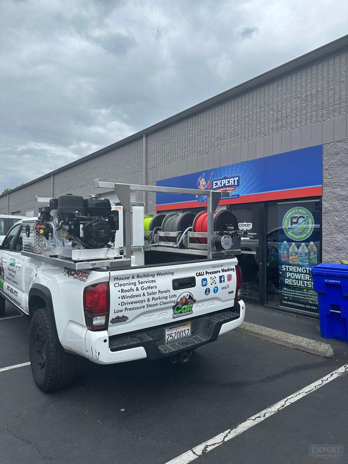 The Ranger Tacoma Pressure Washing Skid - Expert Power Wash