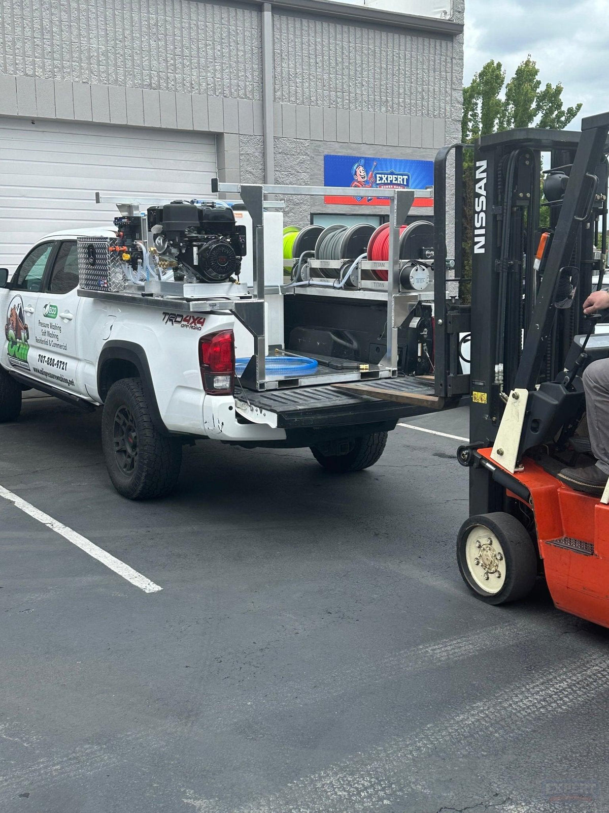 The Ranger Tacoma Pressure Washing Skid - Expert Power Wash