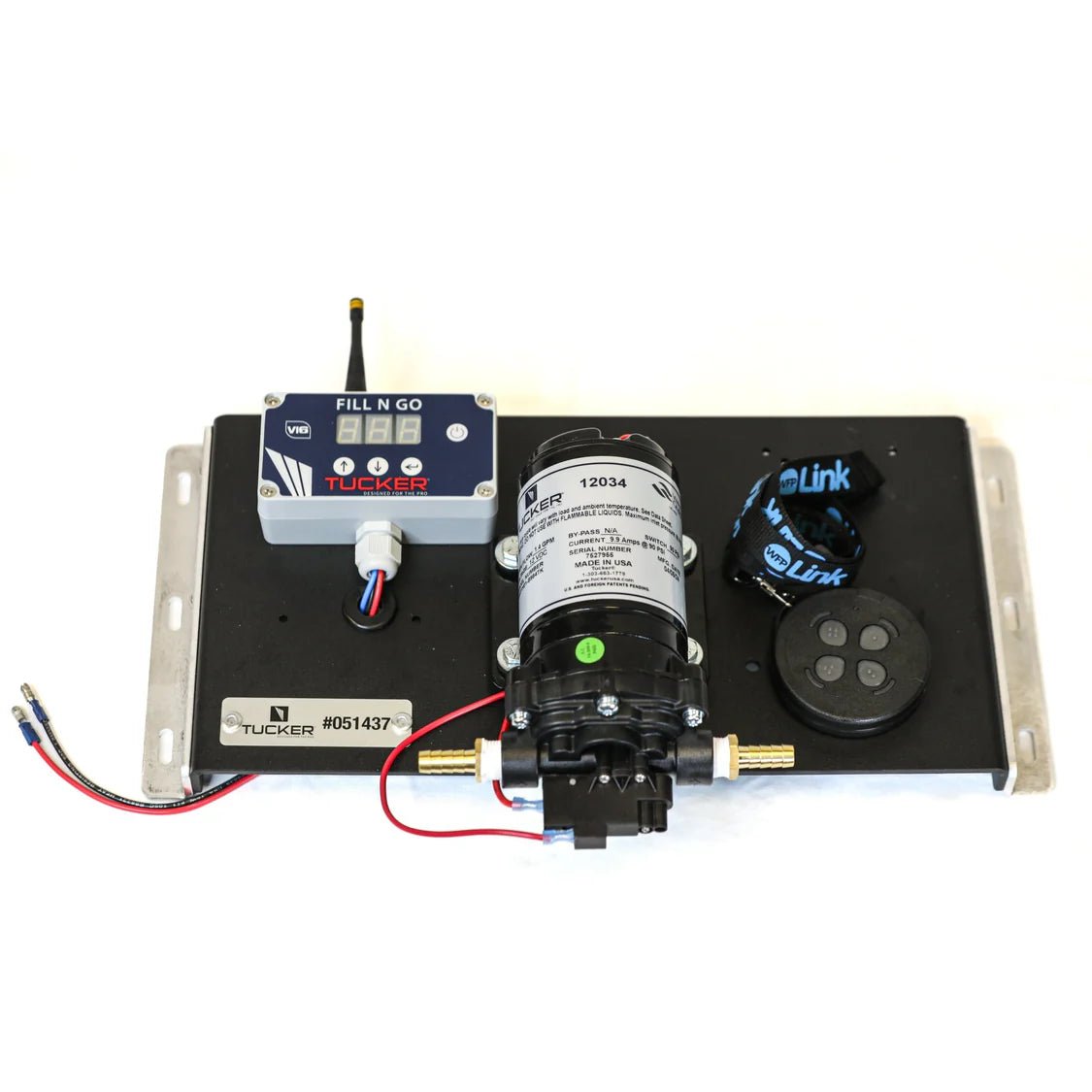 Tucker 12V Delivery Panel with Controller and Long Range Remote - Expert Power Wash