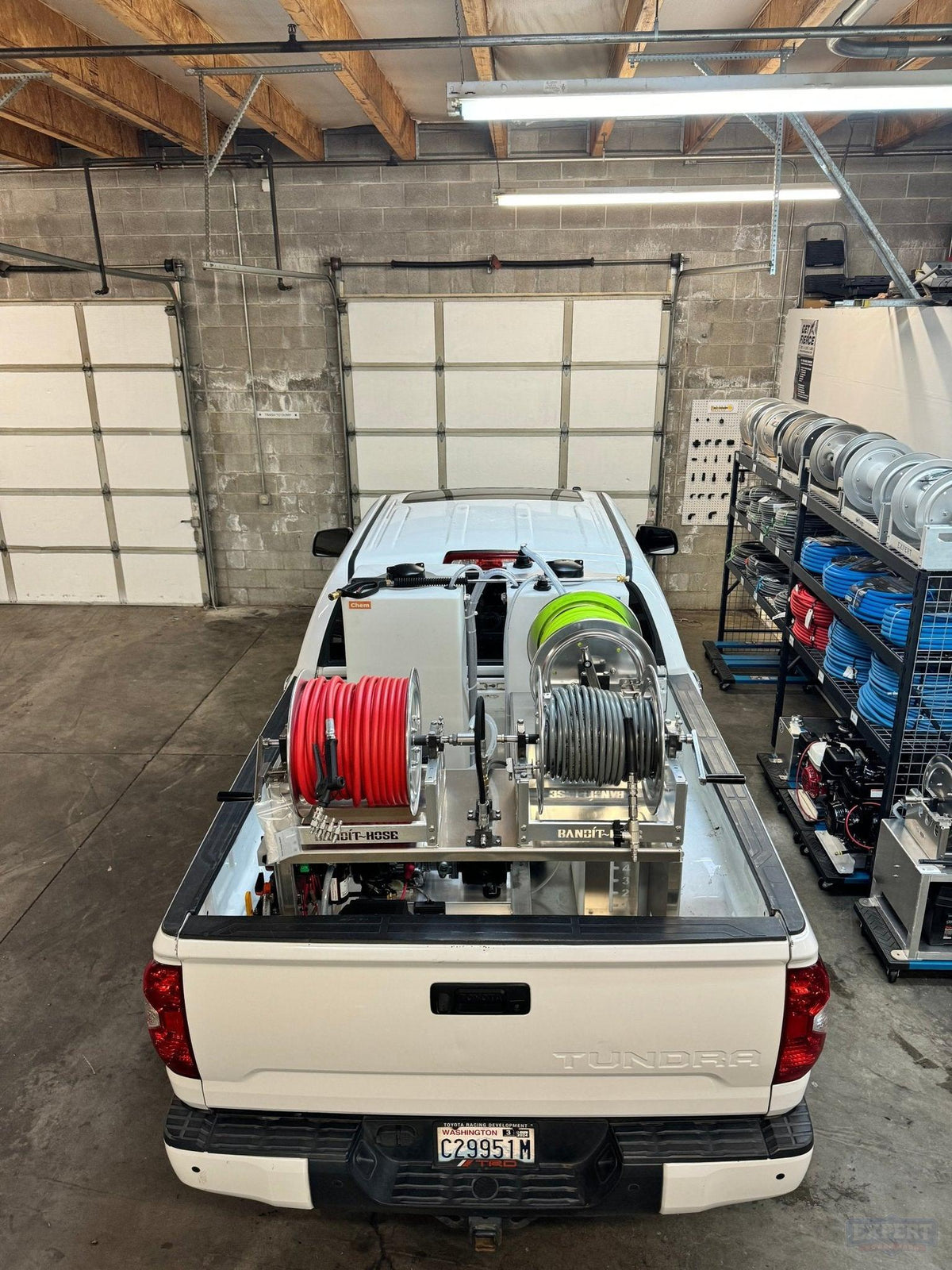Ultimate Mini Pressure Washing and Soft Wash Truck Skid - Expert Power Wash