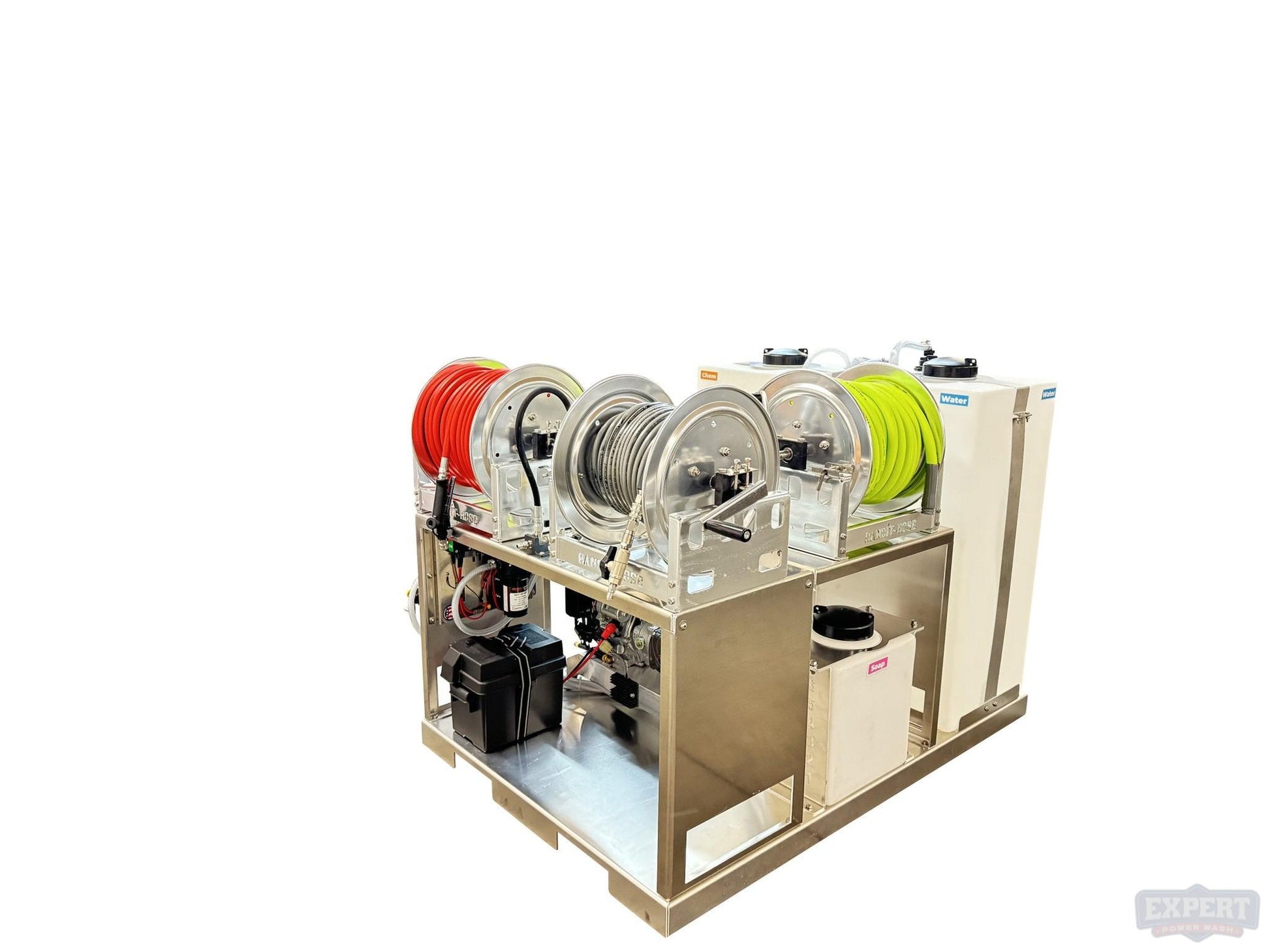 Ultimate Mini Pressure Washing and Soft Wash Truck Skid - Pressure Washing Skids