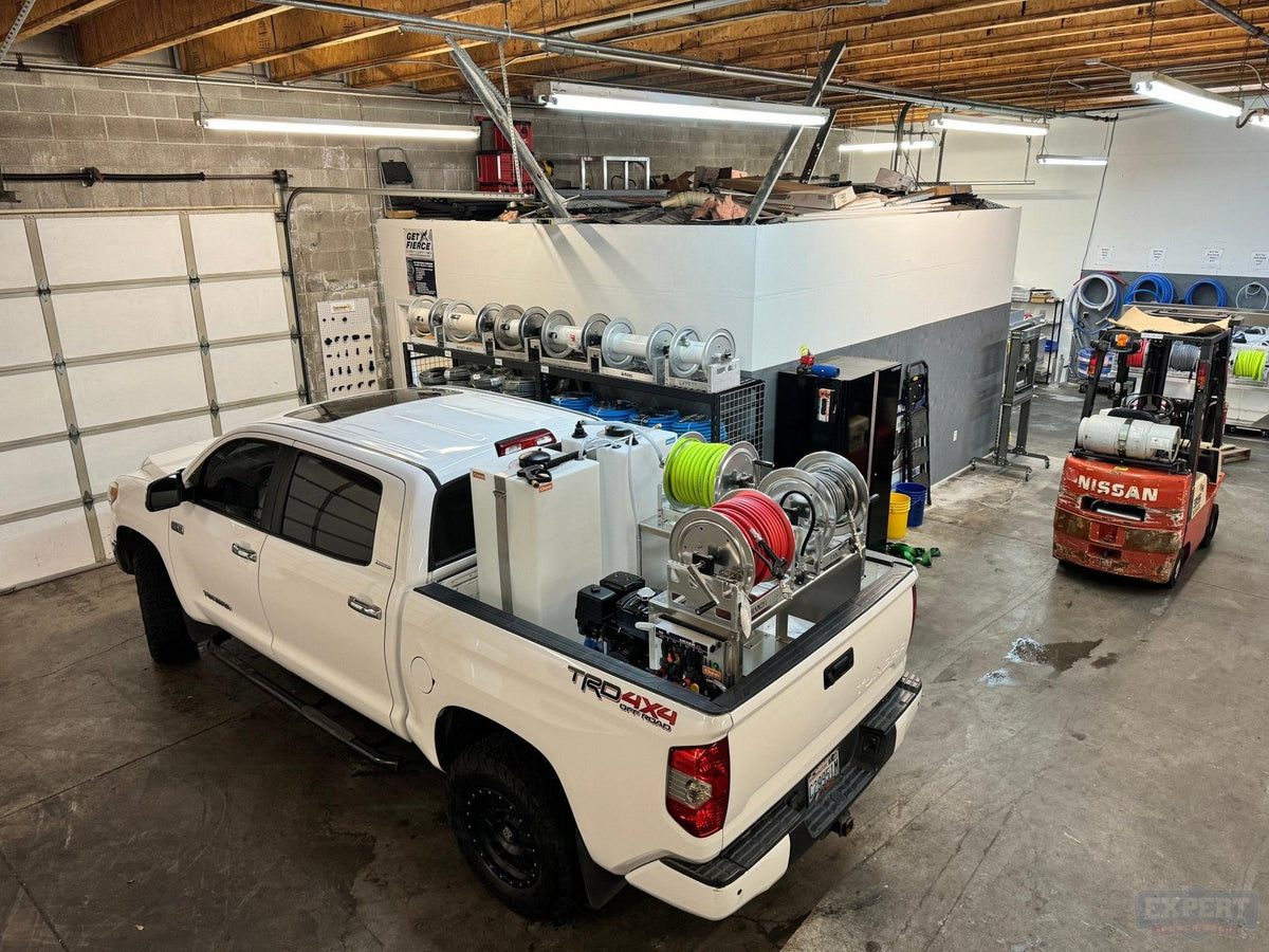 Ultimate Mini Pressure Washing and Soft Wash Truck Skid - Expert Power Wash