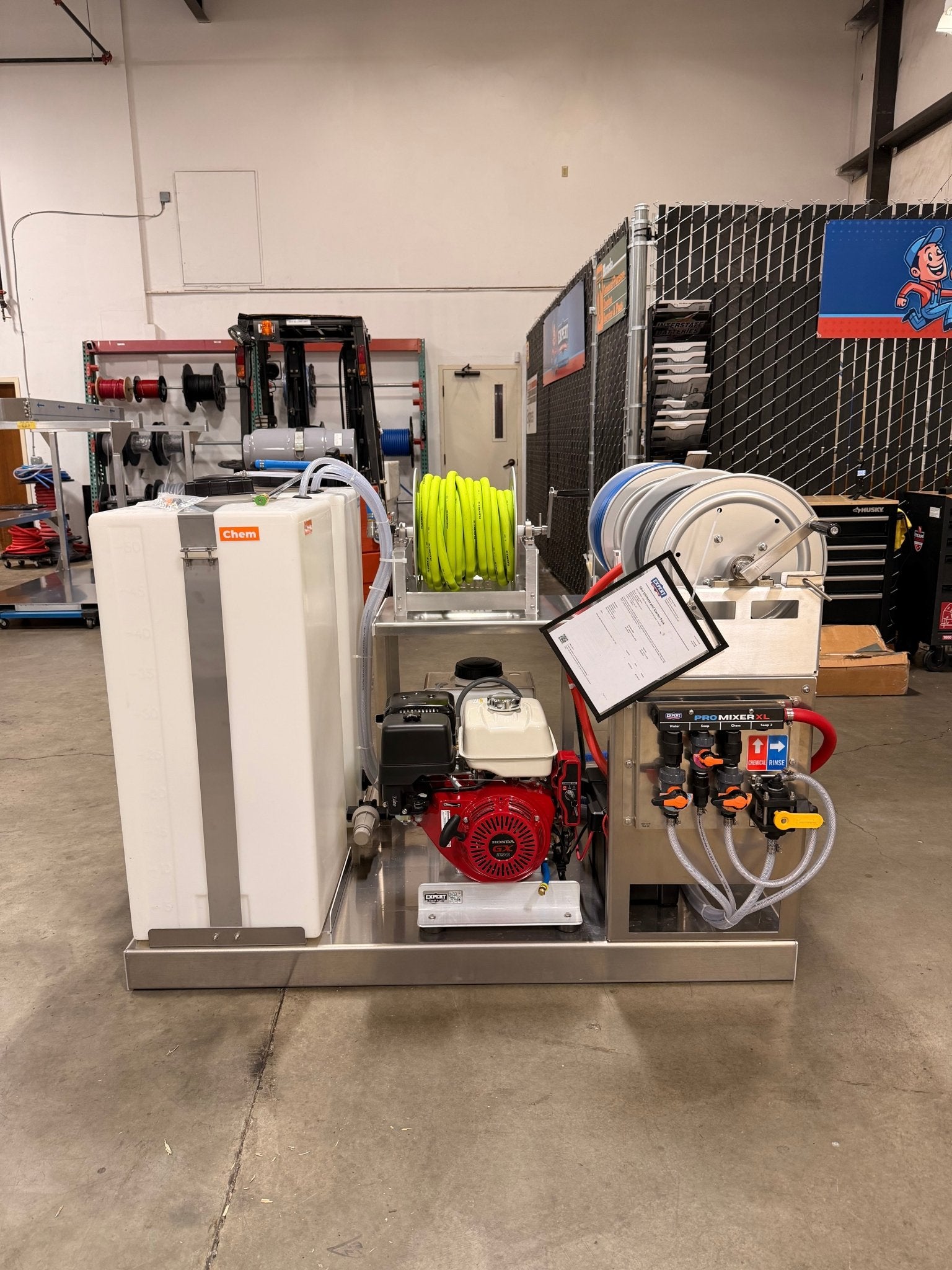 Ultimate Mini Pressure Washing and Soft Wash Truck Skid - Expert Power Wash