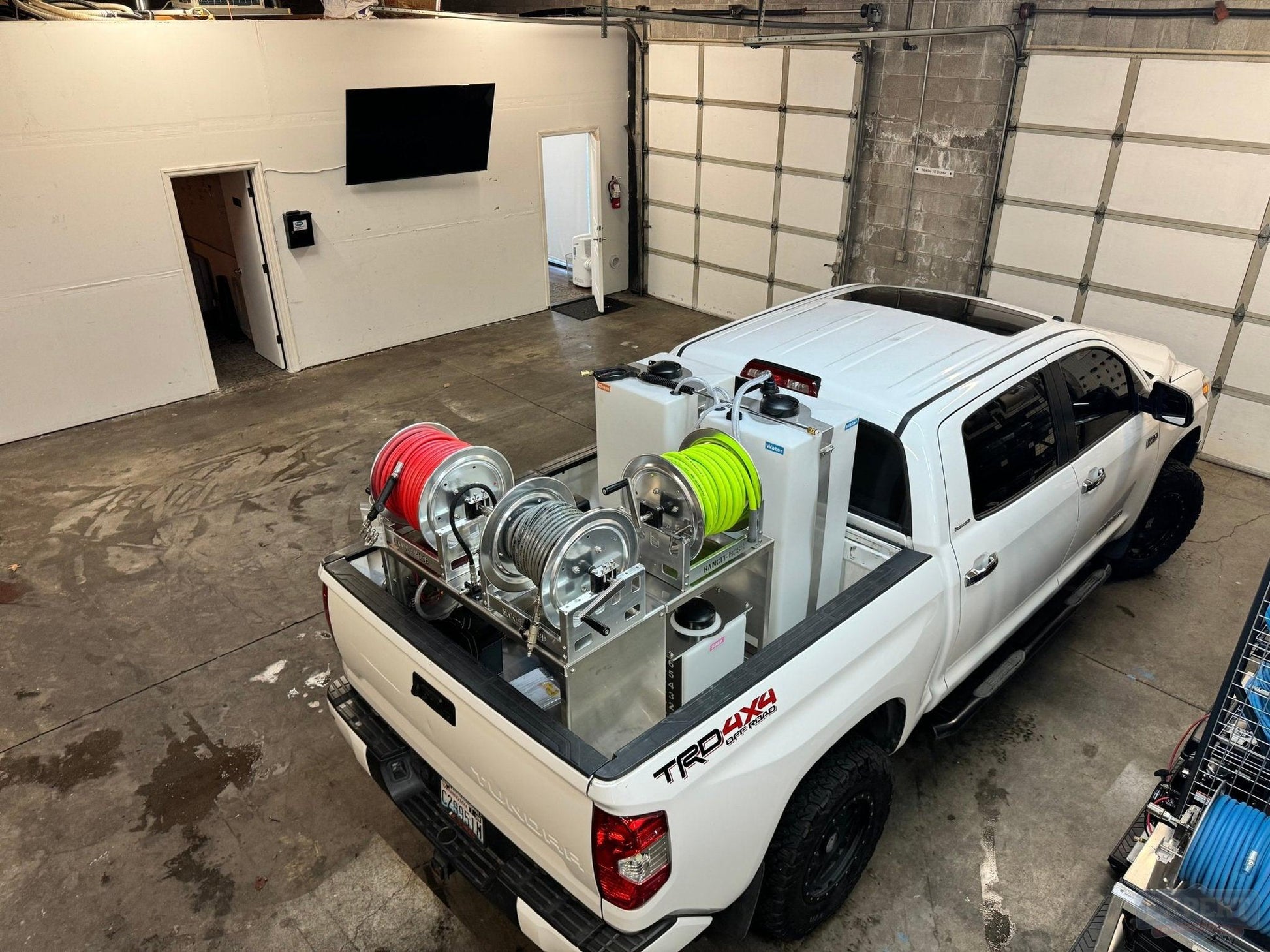 Ultimate Mini Pressure Washing and Soft Wash Truck Skid - Pressure Washing Skids