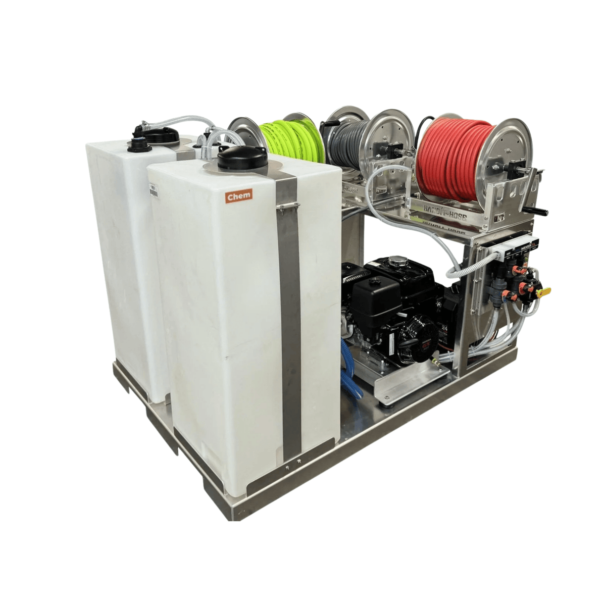 Ultimate Mini Pressure Washing and Soft Wash Truck Skid - Expert Power Wash