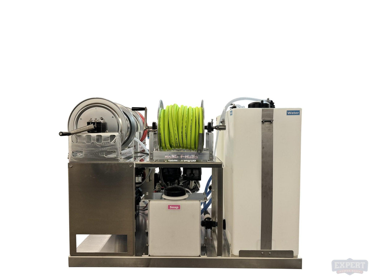 Ultimate Mini Pressure Washing and Soft Wash Truck Skid - Expert Power Wash