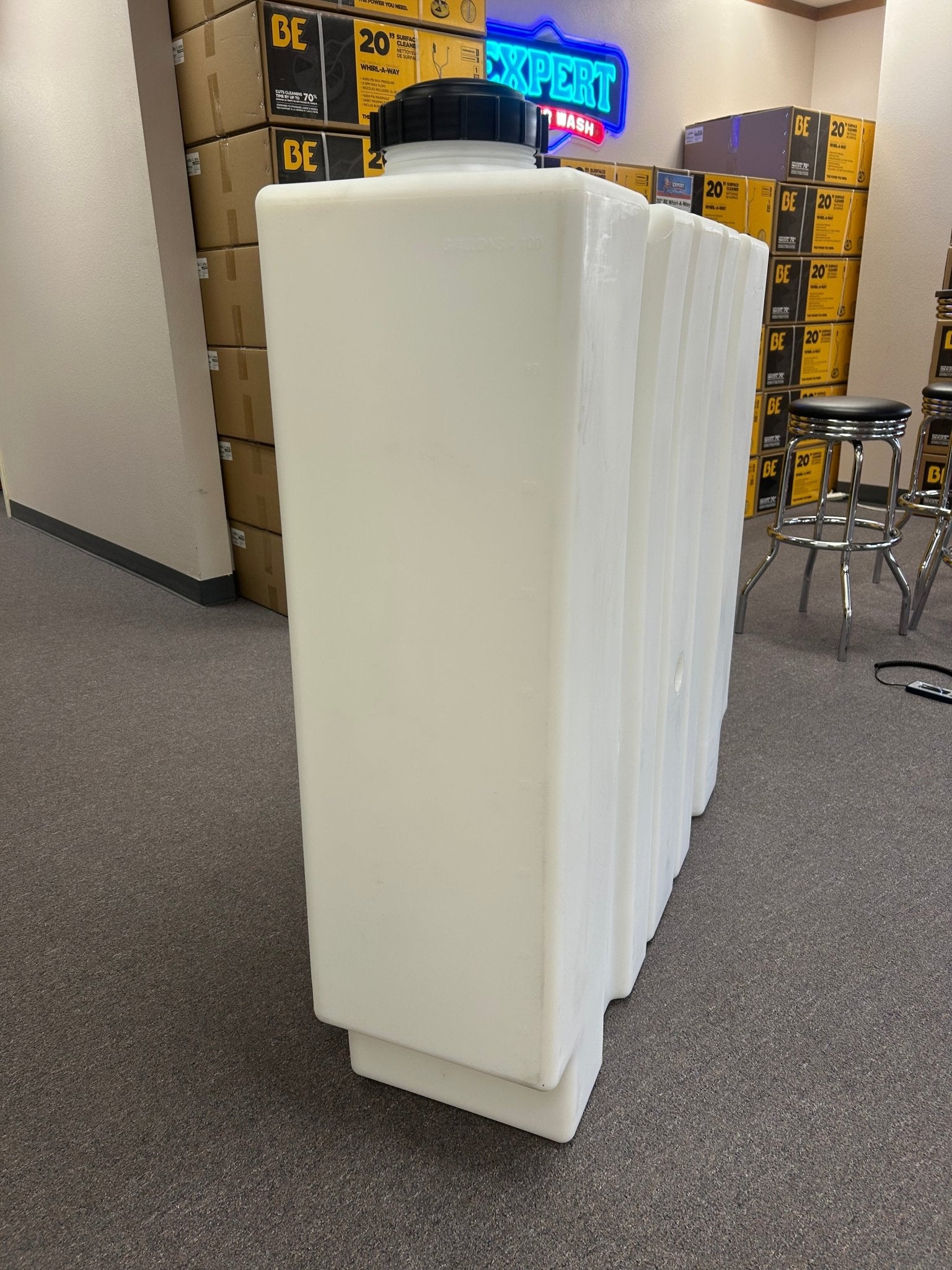 V2 100 Gallon Slim Pressure Washing Buffer Tank - Expert Power Wash